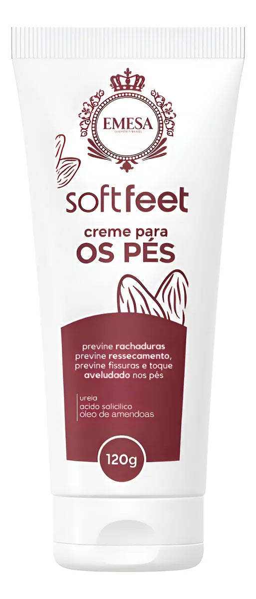 Kit Cuidados Corpo Emesa Pés Mãos Axilas 3x120g