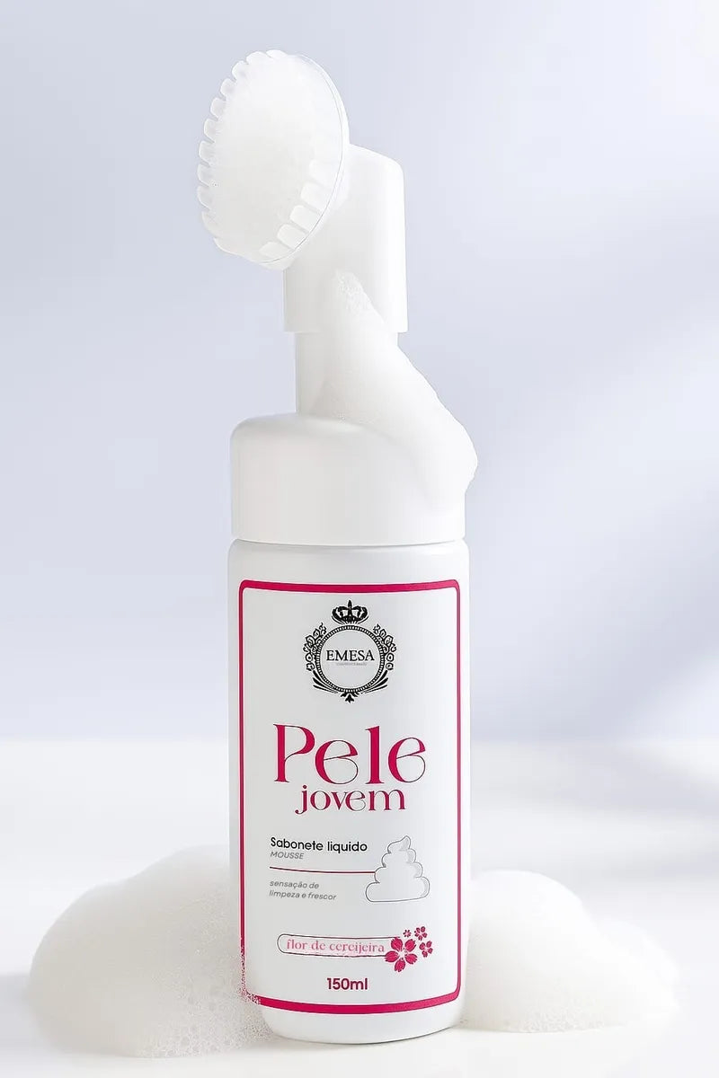 Sabonete Líquido Pele Jovem Flor de Cerejeira Emesa 150ml
