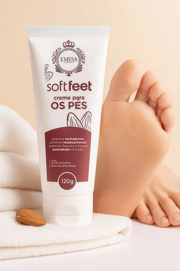 Creme Hidratante para os Pés Soft Feet Emesa 120g