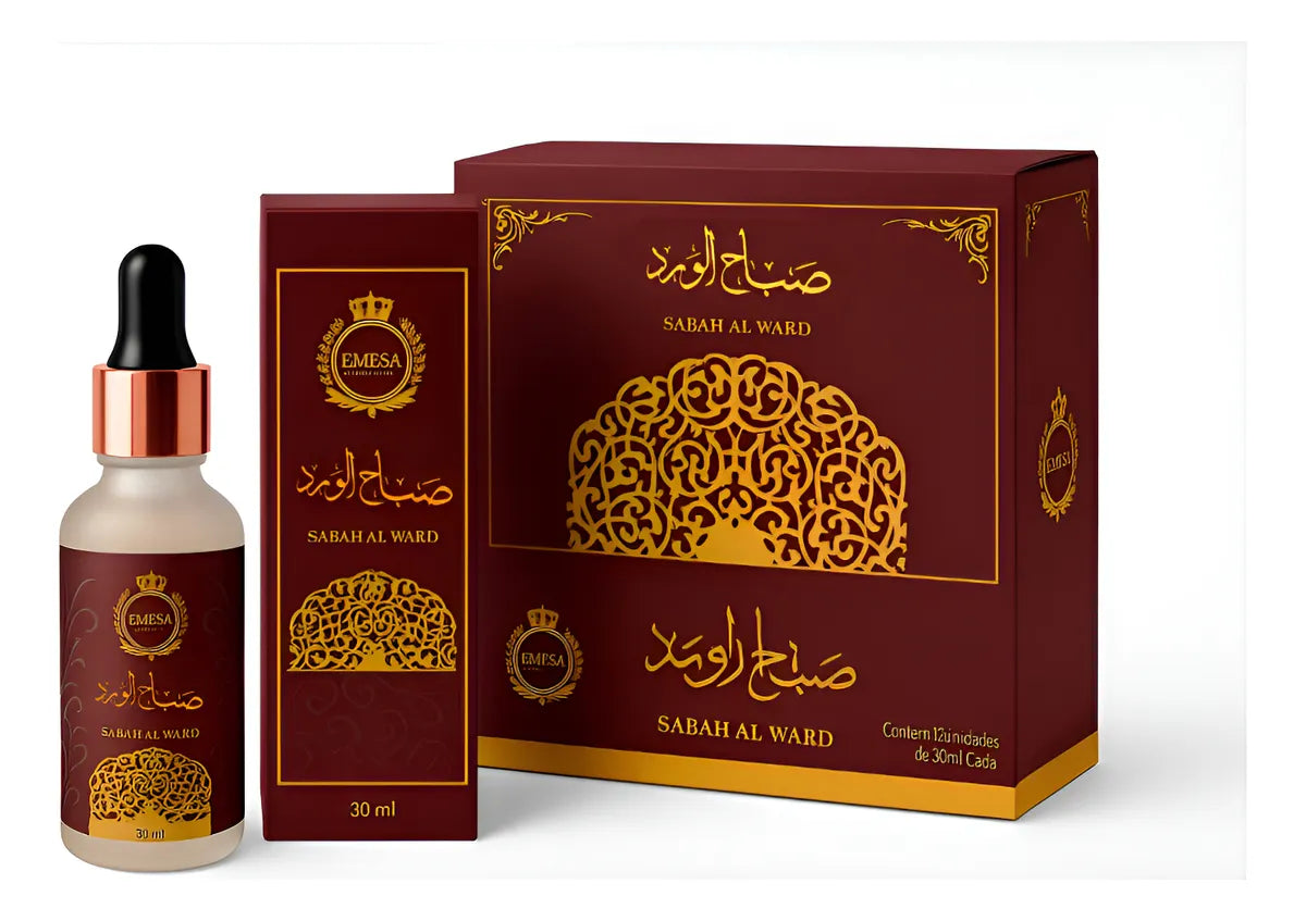 Óleo Perfumado Sabah Al Ward Emesa 30ml