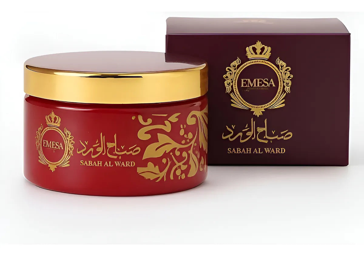 Creme Corporal Hidratante Sabah Al Ward Emesa 300g