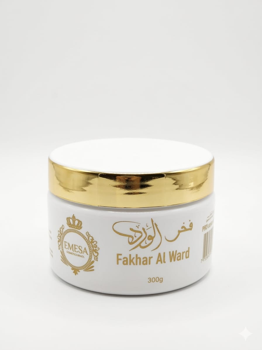 Creme Hidratante Fakhar Al Ward Emesa 300g