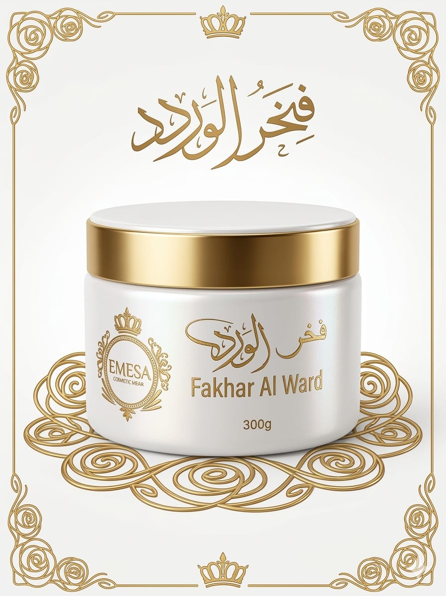 Creme Hidratante Fakhar Al Ward Emesa 300g